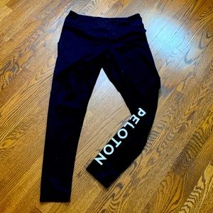 Black Peloton Leggings- Medium